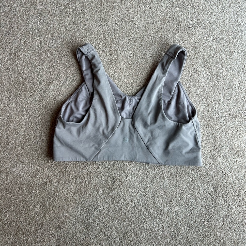 lululemon athletica Gray Sports Bra